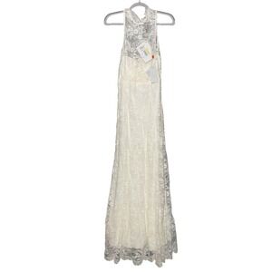 IVY‎ & OAK Women's Snow White Sleeveless Gown – Size M – NWT – 64in Length